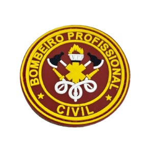 Emborrachado Bolacha Bombeiro Profissional Civil